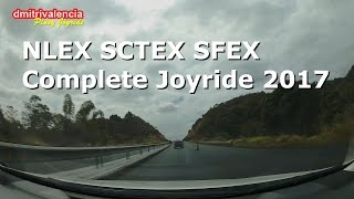 Pinoy Joyride  NLEX  SCTEX  SFEX Joyride 2017 Balintawak to Subic [upl. by Bronnie]