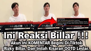 Akun Ini KOMENTAR Begini Di TiktokRizky Billar Dan Inilah Kisaran OOTD Leslar [upl. by Giusto265]