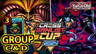 GROUP C amp D DECKLISTS  CrossBanlist Cup 2024 [upl. by Aneeb]