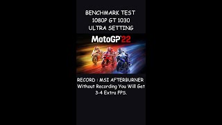 MOTOGP 22 GIGABYTE GT 1030 2GB LOW PROFILE [upl. by Ellebanna]