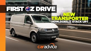 2021 Volkswagen Transporter T61 First Drive Review  CarAdvice [upl. by Imorej]