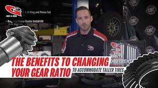 The Benefits to Changing Your Gear Ratio to Accommodate Taller Tires [upl. by Gut]