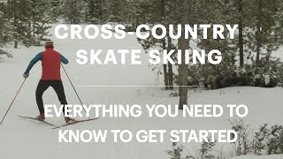 CrossCountry Skate Skiing for Beginners Everything You Need to Know to Get Started  REI [upl. by Ahsenor]