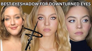 BEST EYESHADOW FOR DOWNTURNED EYES [upl. by Dorin]