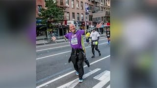 Marathon runner embraces role despite last place finish in 2023 race [upl. by Ynnavoeg]