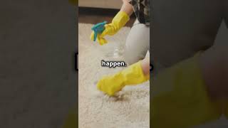 Remove Carpet Stains with Vinegar  Life Hack [upl. by Emmit]