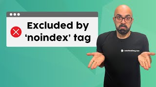 How to fix Excluded by Noindex tag error in GSC [upl. by Acey]