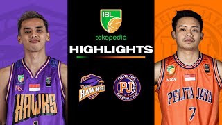 Highlight Tangerang Hawks Basketball vs Pelita Jaya Jakarta  May 25 2024  IBL Tokopedia 2024 [upl. by Ardeid]