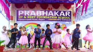 Pranamam Pranamam Song Dance Performance  Childrens day celebrations  Prabhakar School Rajam [upl. by Tierell]