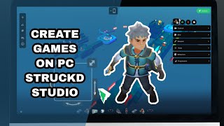 Struckd Studio  Create 3D games on PC with drag and drop Beecoder [upl. by Spurgeon]