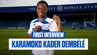 🤝 quotThis Felt Like The Right Movequot  Karamoko Dembélés First QPR Interview [upl. by Oinotna]