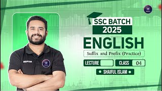 Suffix and Prefix Practice Class 4 English 2nd Shaiful Sir Shaifuls Academia [upl. by Alarise]