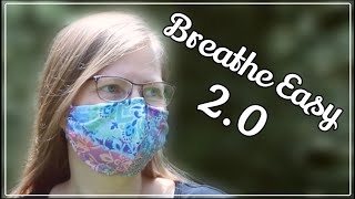 Breathe Easy Mask 20 Add Boning to Maintain Breathing Room and Filtration Area and Line the Seam [upl. by Drawdesemaj]