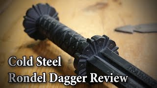 Cold Steel Rondel Dagger Best Historical Dagger Trainer  Gear Review [upl. by Assenal368]