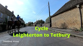 Cycle Leighterton to Tetbury via Sherston amp Malmesbury [upl. by Ashford]