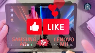 Unveiling the Best Budget Tablet Samsung Tab 9 vs Lenovo M11 The WINNER is Clear [upl. by Grosberg]