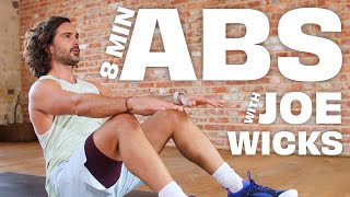 8 MINUTE ABS  Joe Wicks Workouts [upl. by Kostman555]