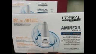 best hair care product  Loreal aminexil advance  best for thining hair  By dear indian [upl. by Yregerg]