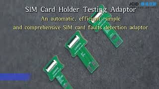 SIM Card Slot Testing Tool  JCID SIM Card Testing Adaptor Set simcard [upl. by Zeitler]