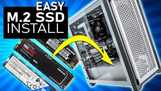 How to Install an NVMe or SATA M2 SSD in a PC [upl. by Ula]