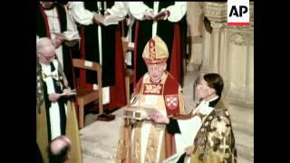 ENTHRONEMENT OF THE ARCHBISHOP OF CANTERBURY  Colour [upl. by Eryn]