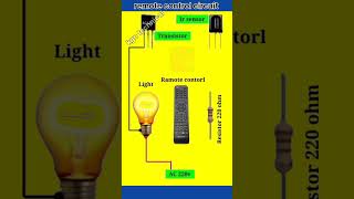 Ir Remote control circuit diagram  shorts [upl. by Tila]