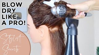 How To Blow Dry Style Like a Pro [upl. by Stoughton]