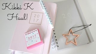 Chatty Kikki K Diary Planner amp Stationery Haul [upl. by Gytle]