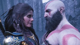 Kratos Meets Freya In Valhalla Scene  God Of War Ragnarok Valhalla DLC PS5 2023 [upl. by Festatus]