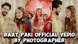 Rabeeca khan and hussain tareen baat paki official vedio❤️💍rabesian baat paki vlog rabeecakhan [upl. by Aissat]