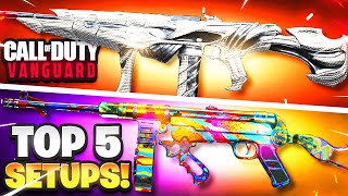 CALL OF DUTY VANGUARD TOP 5 BEST WEAPON LOADOUTS Vanguard Top 5 Best Class Setups [upl. by Fritts]