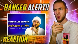 Tommy Lee Sparta  Destruction of Men  quotFAAACTSquot REACTION [upl. by Kcirret168]