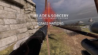 Assassinating in VR  Blade amp Sorcery [upl. by Pall]