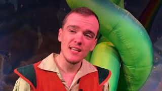 George Sampson and Roxanne Pallett discuss Ipswich Regents 2017 Panto [upl. by Joiner]