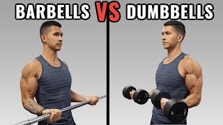 Barbells vs Dumbbells for Muscle Growth [upl. by Krysta]