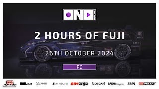 oNiD Community Racing 2 Hours of Fuji Qualifying amp Race  Fuji  Drivers POV [upl. by Torrey670]