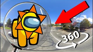 Find Among Us  Among Us  Sprunki Incredibox  Finding Challenge 360º VR Video [upl. by Llerehc821]