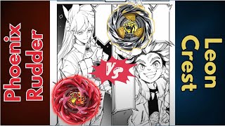 Beyblade X  Ch 16 Preview  Phoenix Rudder vs Leon Crest  Best Rudder Combo [upl. by Lexis492]