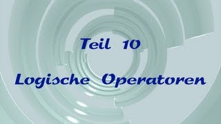 ObjectiveC für Einsteiger  10  Logische Operatoren Xcode iPhone iPad ObjectiveC [upl. by Embry]