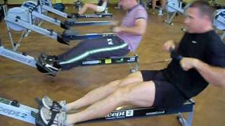 Indoor Rowing World Record  300m  416s  Rob Smith Basingstoke 2010 [upl. by Ameen]