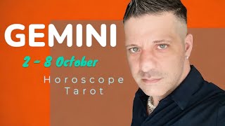 GEMINI  MAJOR TURNING POINT I Must Prepare You For This Gemini Horoscope Tarot 2  8 October 2023 [upl. by Haynor878]