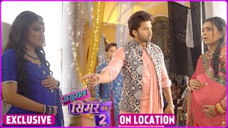 Sasural Simar Ka 2 On Set Simar Ki Godh Bharai Mein Nazar Ne Khola Apni Pregnancy Ka Raaz [upl. by Atniuqal387]