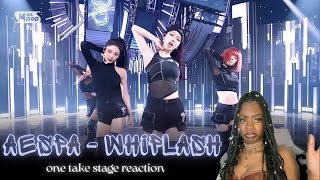 단독샷캠4K 에스파 Whiplash 단독샷 별도녹화│aespa ONE TAKE STAGE REACTION [upl. by Reamy]