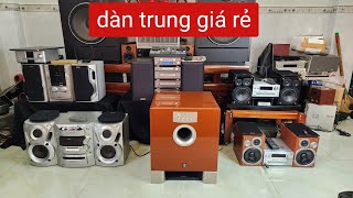 2311 yamaha sw1500 và 5 bộ dàn trung mini giá rẻ LH 0972562800 [upl. by Isabea]