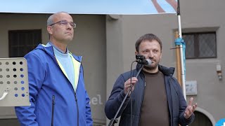 Rainer Rothfuß und Sergey Filbert Wir brauchen keine Spaltung wir brauchen Frieden und Druschba [upl. by Nathanson550]