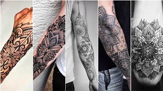 Mandala tattoo on hand  Mandala tattoo on forearm 2021 [upl. by Aklog180]