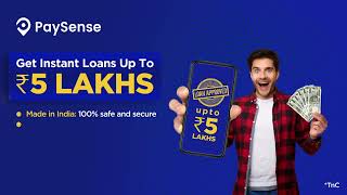 PaySense  Instant Personal loans upto Rs 5 Lakh [upl. by Etnomed320]