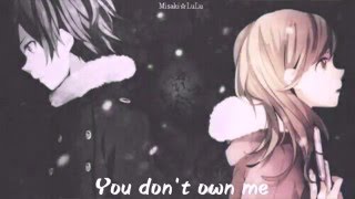 You dont own me lyrics 🎶Nightcore🎶 [upl. by Dragde483]