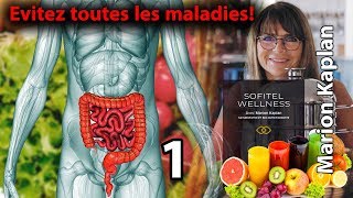 Toute maladie commence dans lintestin 01  Marion Kaplan au Maroc [upl. by Notac]