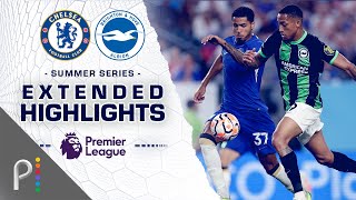 Chelsea v Brighton  PREMIER LEAGUE SUMMER SERIES HIGHLIGHTS  7222023  NBC Sports [upl. by Anayi]